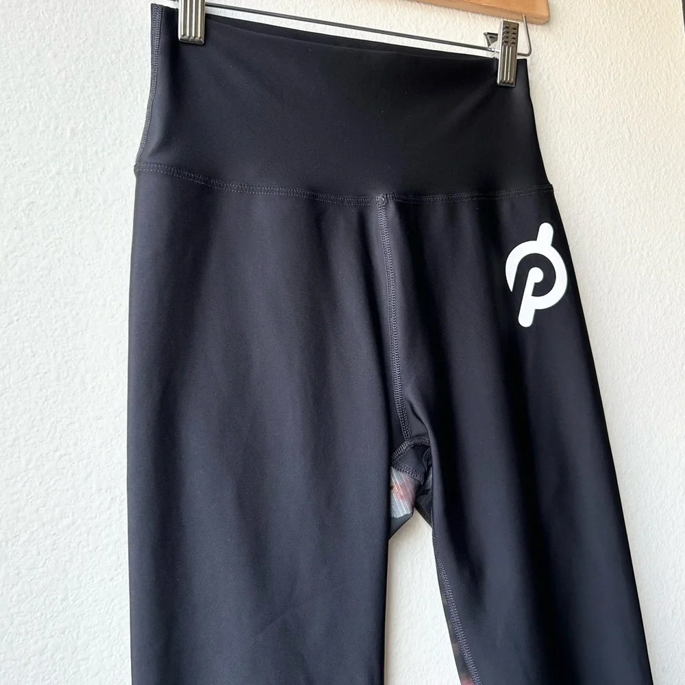 Peloton Show Up Floral Leggings Sz M Medium